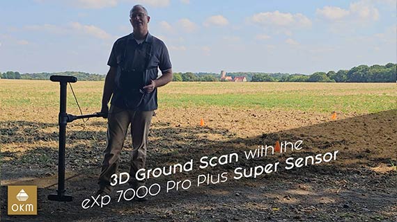 3D Ground Scan with the OKM eXp 7000 Professional Plus Super Sensor
